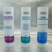 100ml PE Plastic Cosmetic Packaging Tube For Cream Set With Screw Cap