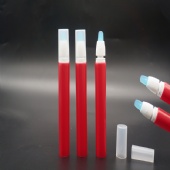 19mm diameter Co-friendly Tube Packaging For Cosmetics With Silicone Brush