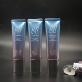 UV Printing Cosmetic Laminated Plastic Tube Packaging For BB Cream