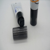 Cosmetic tubes with airless pump cap