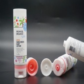 Hot Selling Cosmeitc Packing Body Lotion Tubes With New Fashion Flip Top Cap