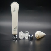 Fashion Design Silkscreen Printing Tube With Cruve Tail For Hair Cream