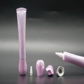 Luxury Round Squeeze Cosmetic Plastic Nozzle Tube For Packaging With New Design