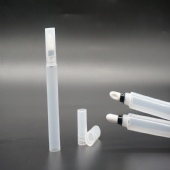 Hot Selling Tempty Plastic Tube Containers With Brush Applicator For Make Up