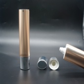 New Design Oval Aluminum Soft Tube Packaging With Screw Cap