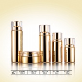 Luxury 120ml Aluminum & Glass & Plastic Jars and Airless Bottles For Facial Cream Packaging