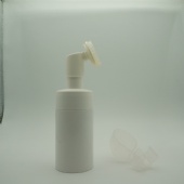 150ml Cosmetic PE Shampoo Bottle With Brush Applicator