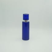 Best design gloss blue acrylic 100ml skin care cosmetic packaging airless pump bottle