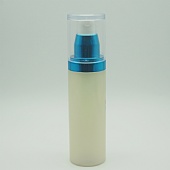 80ml Round cosmetic packing plastic bottle with Airless Pump sprayer&Acrylic cap