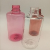 Artistic and good quality plastic transparent bottles for skin care and hand washing liquid products