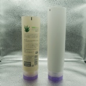Plastic Cosmetic PE Soft Tube Packaging With Flip Top Cap