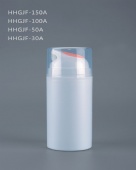 Custom Made Empty Cosmetic Packaging Bottles With Pressed Pump Cap