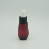 Designer 30ml plastic dropper bottle empty cosmetic bottle