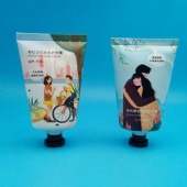 Laminated hand care cream packaging cosmetic tube