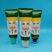 Plastic barrier laminated cosmetic makeup tube